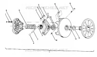 EMBRAYAGE DE TRANSMISSION SPORT, TRAIL, 400 AND 600 (4912701270023A)