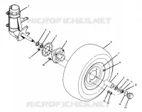 ROUE AVANT ASSEMBLY (4918411841015A)