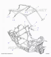 CHASSIS, CAB CADRE 