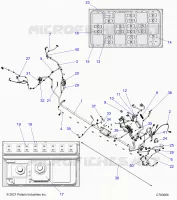ELECTRICITE, WIRE HARNESS, CHASSIS, PREMIUM