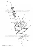 MOTEUR, COUVERCLE SOUPAPE