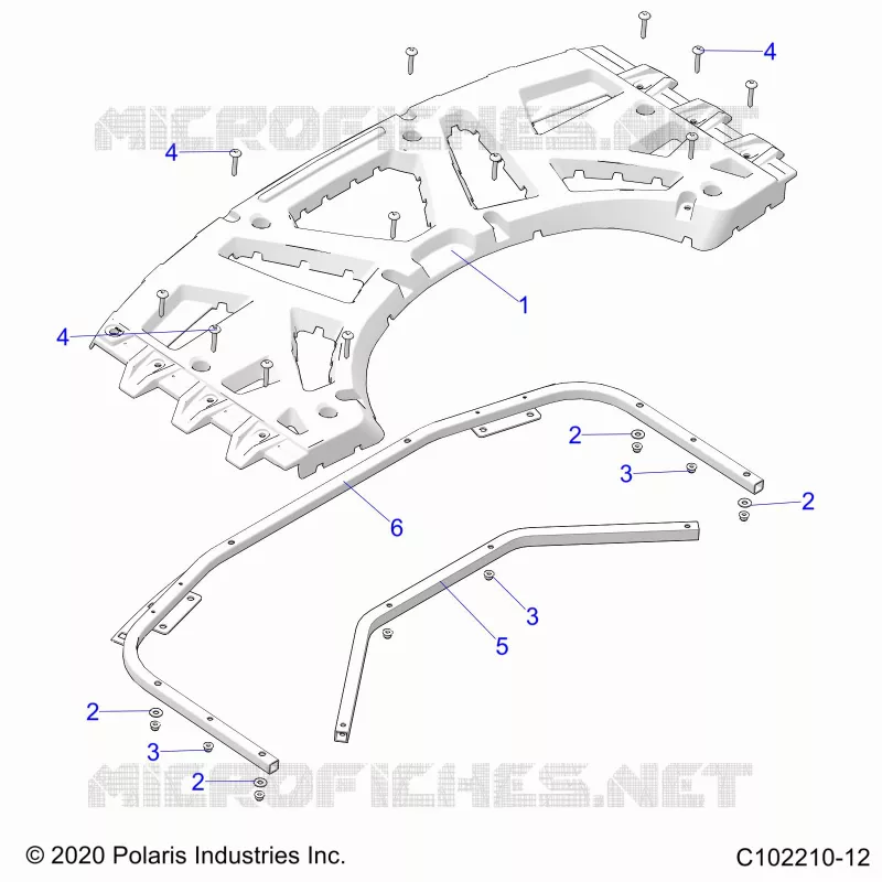 CARROSSERIE ARRIERE RACK