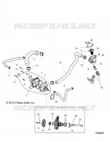 MOTEUR, WATERPUMP AND BYPASS