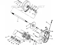 SYSTÈME DE TRANSMISSION LITE 0963433, EURO LITE E963433 AND LITE DELUXE 0963431 (4931663166B007)