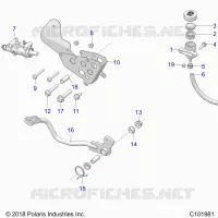 BRAKES, BRAKE PEDAL AND MAITRE CYLINDRE