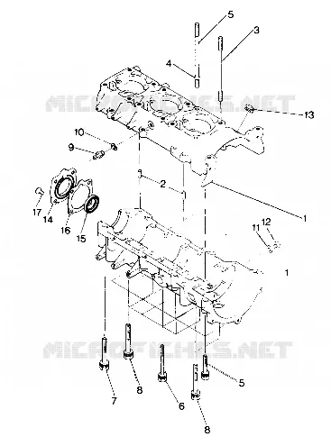 CARTERS MOTEUR 600 (4912701270030A)