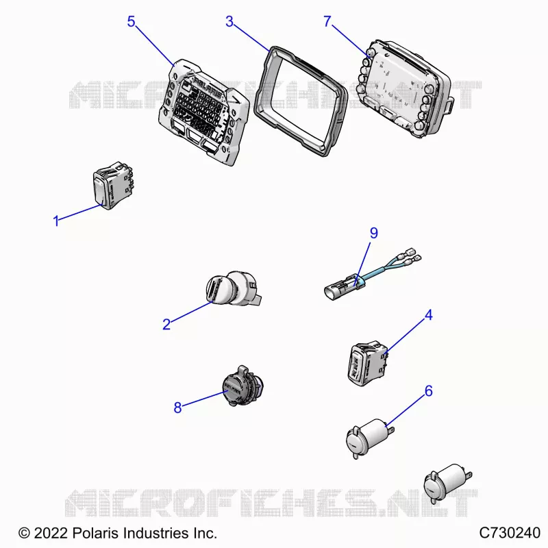 ELECTRICITE, DASH INSTRUMENTS