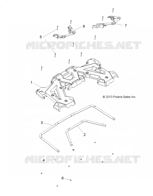 CARROSSERIE ARRIERE RACK AND HAND GRIPS