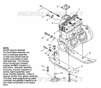 SUPPORT MOTEUR SL 700 B964066 and Intl. SL 700 I964066 (4935633563B001)