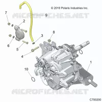 DRIVE TRAIN, PONT PRINCIPAL MOOUNTING