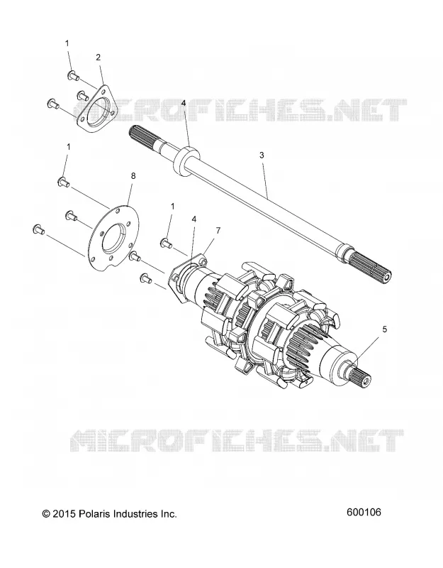SYSTÈME DE TRANSMISSION, JACKSHAFT AND ARBRE DE TRANSMISSION