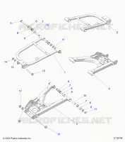 SUSPENSION ARRIERE CONTROL ARMS