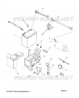 ELECTRICITE, BATTERY BOX  ASM.