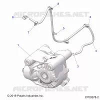 SYSTÃˆME DE TRANSMISSION, FRONT GEARCASE MOUNTING