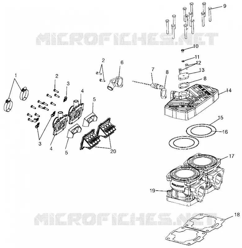 CYLINDRE 700 XC 0971766 (4941814181C007)