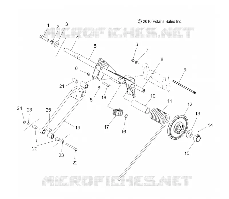 SUSPENSION, BRAS DE SUSPENSION ARRIERE