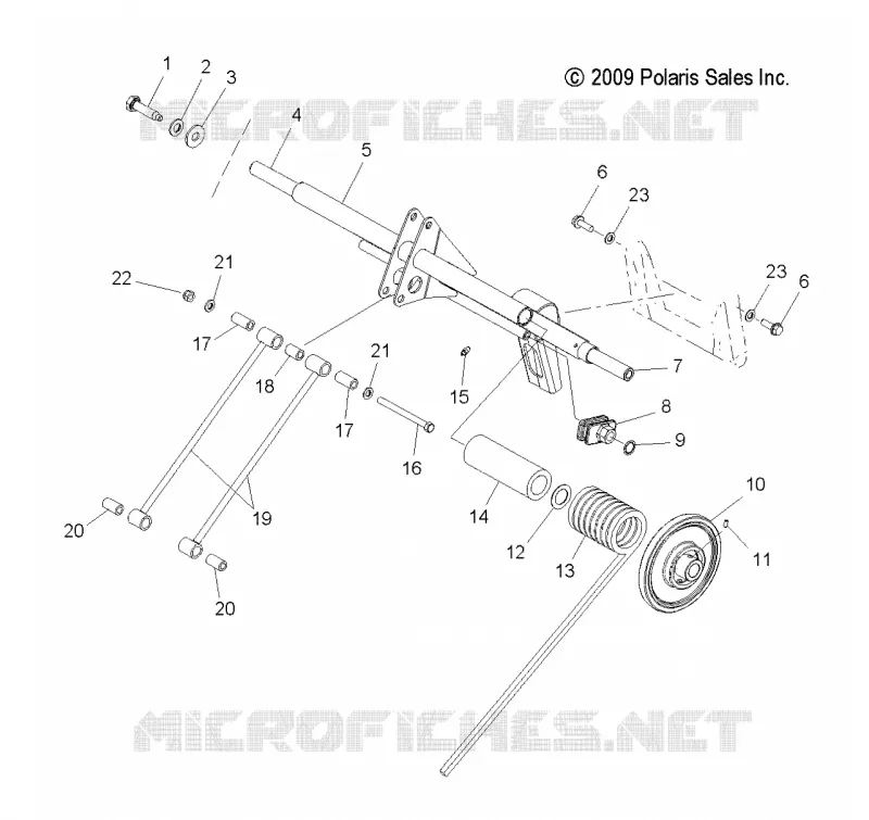 SUSPENSION, BRAS DE SUSPENSION ARRIERE