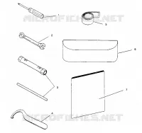OUTILS XLT TOURING 0952857 and  EUROPEAN XLT TOURING E952857 (4929172917B011)