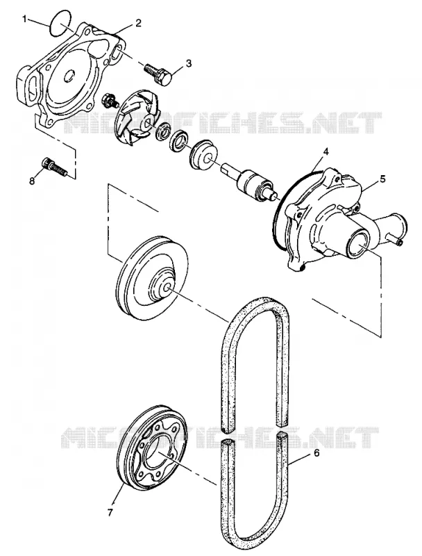 POMPE A EAU XLT LTD 0973756 and EUROPEAN XLT LTD E973756 (4937793779C007)