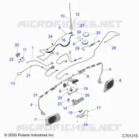 ELECTRICITE, DASH COMPONENTS, RIDE COMMAND