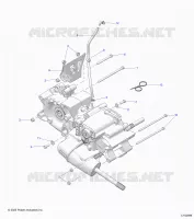 SYSTÃˆME DE TRANSMISSION, MAIN GEARCASE MOUNTING