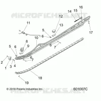 SUSPENSION, FIXATION RAIL