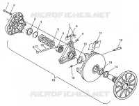 EMBRAYAGE DE TRANSMISSION RXL 0976768 (4938523852C001)