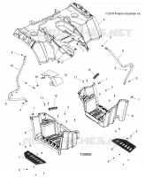 CARROSSERIE ARRIERE CAB AND FOOTWELL