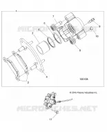 FREIN AVANT CALIPER