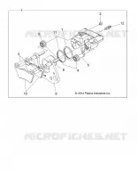 BRAKES, ETRIER DE FREIN AVANT (BUILT 1/25/16 AND AFTER)