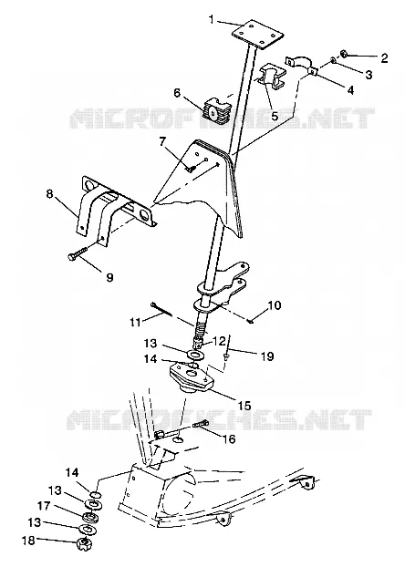 COLONNE DE DIRECTION 6X6 350L S938739 (4924362436019A)