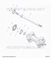 DRIVE TRAIN, JACKSHAFT AND ARBRE DE TRANSMISSION