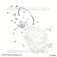 SYSTÃˆME DE TRANSMISSION, MAIN GEARCASE MOUNTING