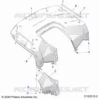 CARROSSERIE ARRIERE CAB