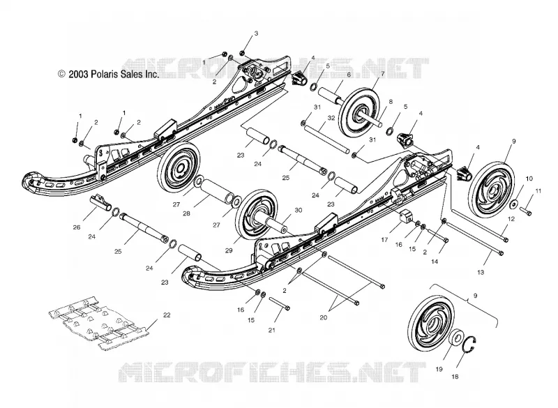 SUSPENSION ARRIERE (M-10)