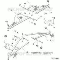 SUSPENSION AVANT CONTROL ARMS