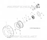ROUES, REAR TIRE and FREIN DISC