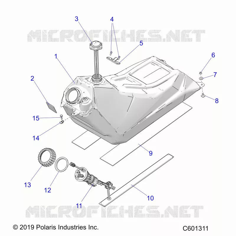SYSTÃˆME D'ALIMENTATION, FUEL TANK ASM.