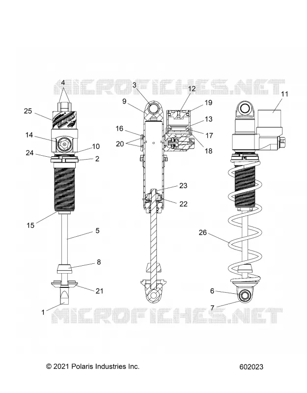AMORTISSEUR, IFS, VELOCITY