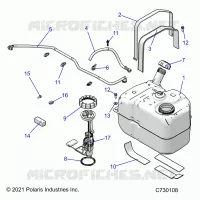 SYSTÃˆME D'ALIMENTATION, FUEL TANK ASM.