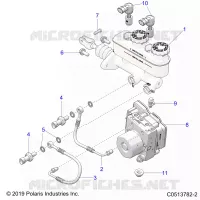 BRAKES, MAITRE CYLINDRE AND ABS MODULE