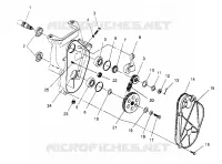 CARTER DE CHAINEE ASSEMBLY LITE GT 0953133 AND  EUROPEAN LITE GT E953133 (4928922892B005)