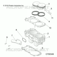 CYLINDRE AND PISTON