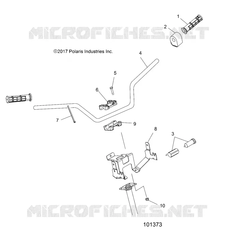 STEERING, GUIDON ET COMMODOS
