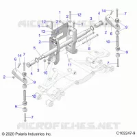 SUSPENSION, BARRE DE TORSION
