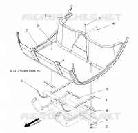 PANNEAUX DE PLANCHER, 2 PASSENGER