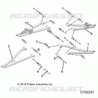 SUSPENSION AVANT CONTROL ARMS
