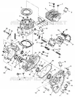 CARTERS MOTEUR AND CYLINDRE XPLORER 400L W97CC38C (4939753975C013)