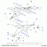 SUSPENSION AVANT CONTROL ARMS