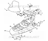 CAPOT XLT TOURING 0963357 and EUROPEAN XLT TOURING E963357 (4931923192A013)